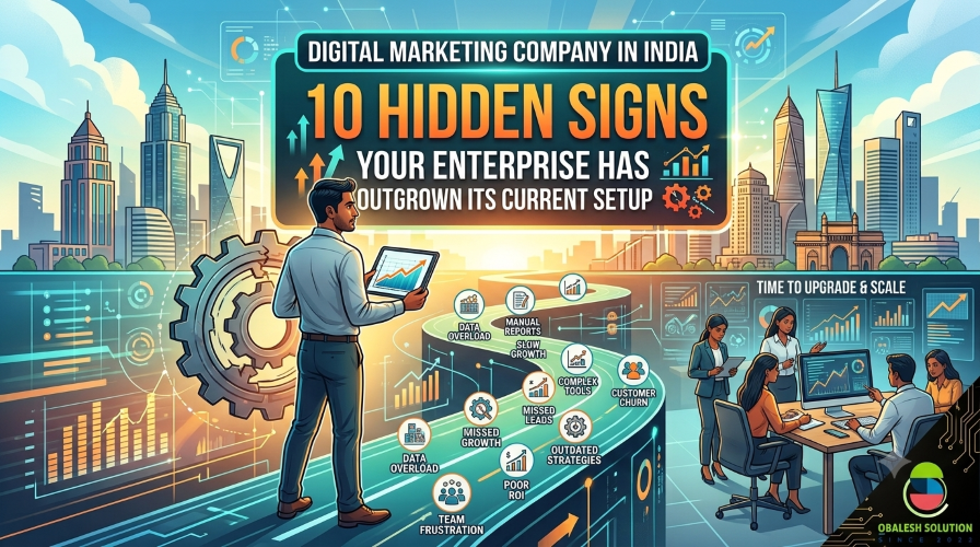 Digital Marketing Company in India: 10 Hidden Signs your Enterprise has outgrown its Current setup